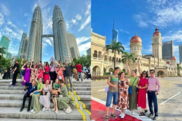 Đoàn khách Aztourist tại Malaysia